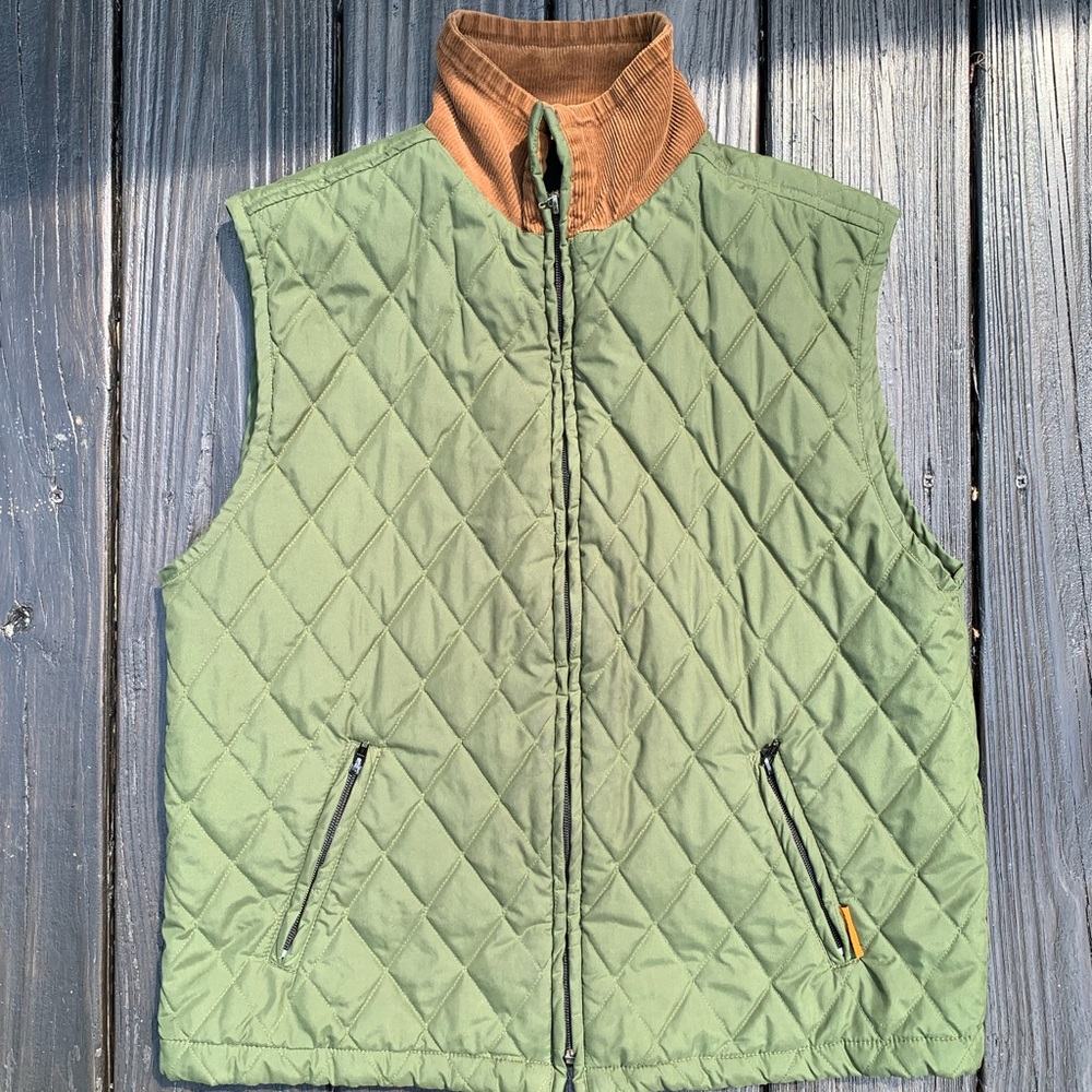 Ariat Equestrian Quilted Vest - Army Green Medium